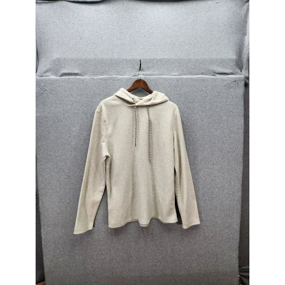 Essex Crossing Beige‎ Hoodie Long Sleeve Polyester Blend Unisex Apparel